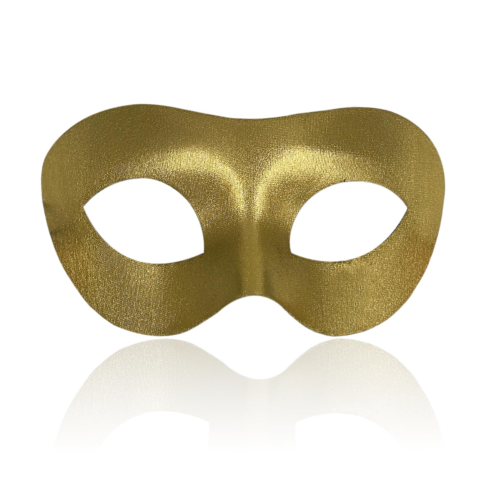 Allruyee Masquerade Mask for Men gold soft Gentle Material for Carnival Costume Cosplay，Ball Proms,Costume Ball