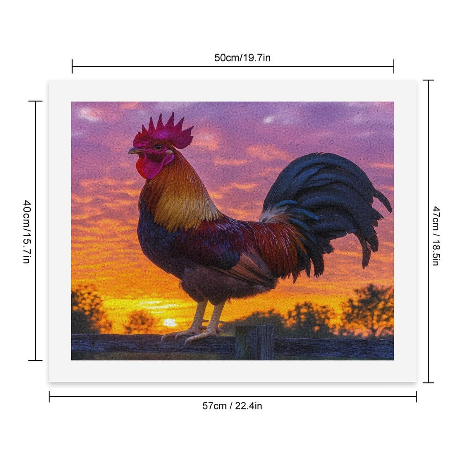 Malen nach Zahlen für Erwachsene auf Baumwolle, Ölgemälde zum Selbermachen oder Geschenk, Heimdekoration, 40 x 50 cm