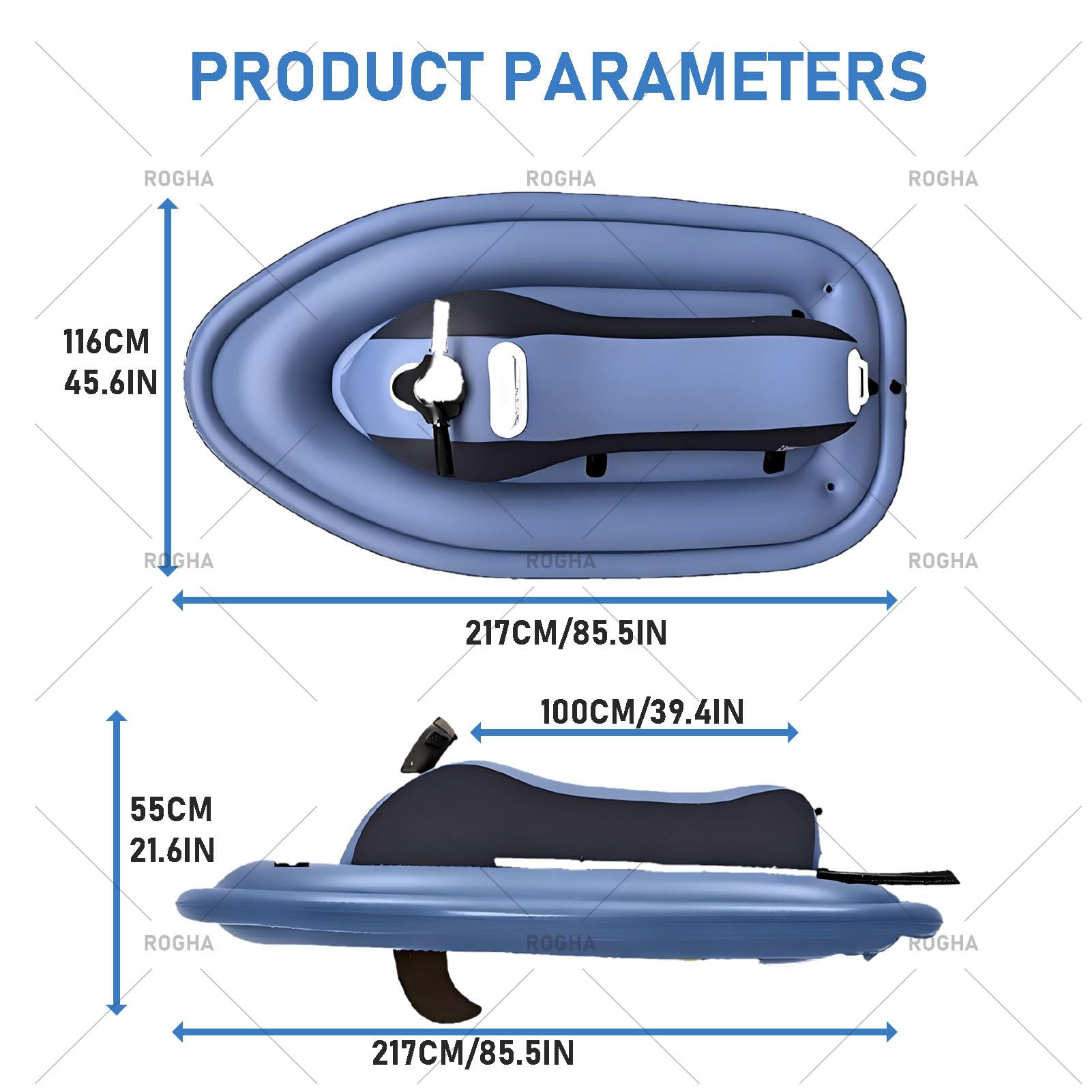Jet - ski à Pédales – Jet - ski Gonflable pour Adultes, pour Lac et Océan