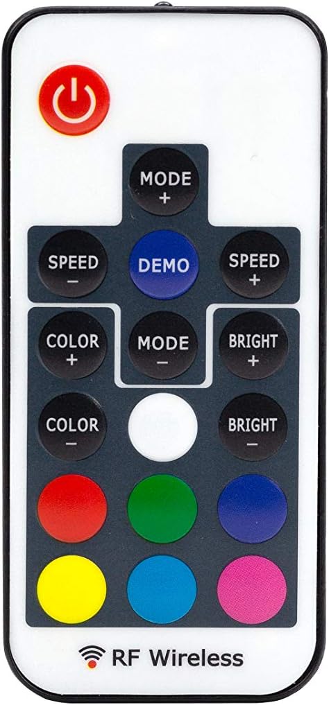 Beer Squad BarSquad LED Lighted Bar Shelf - 24in, 2 Step Illuminated Liquor Bottle Display Shelf with Multicolor Lighting Modes, Wireless Remote