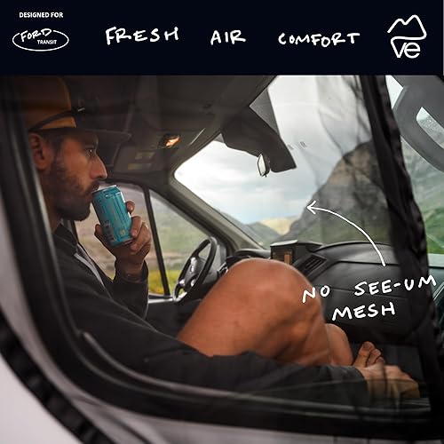 Miniatura 2 de VanEssential Pantallas para puerta delantera (par) diseñadas para Ford Transit