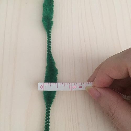 Miniatura 2 de Carykon Paquete de 100 tallos de felpilla mullidos para limpiar pipas para manualidades creativas hechas a mano (amarillo)