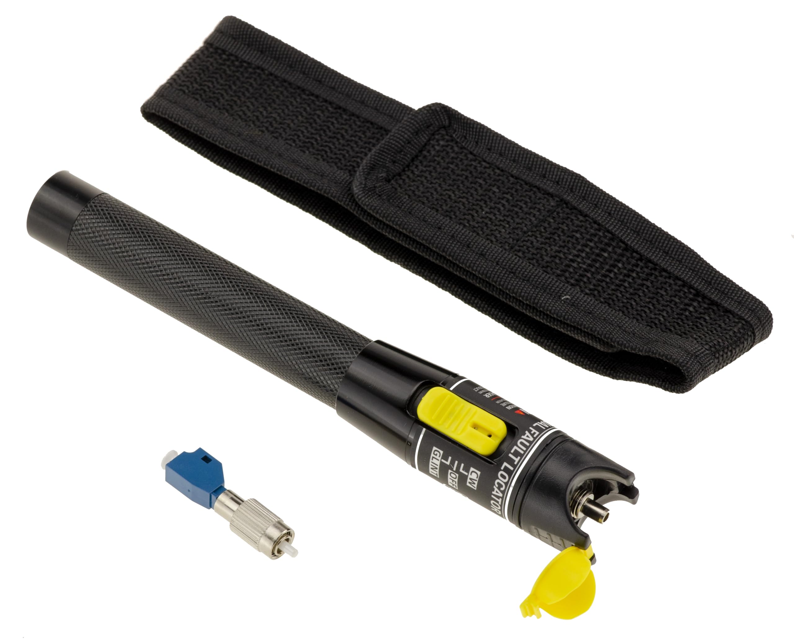 KALEA-INFORMATIQUE Tester per fibra ottica Visual Fault Locator VFL potenza 100 mW portata da 100 a 120 km, fornito con adattatore FC LC