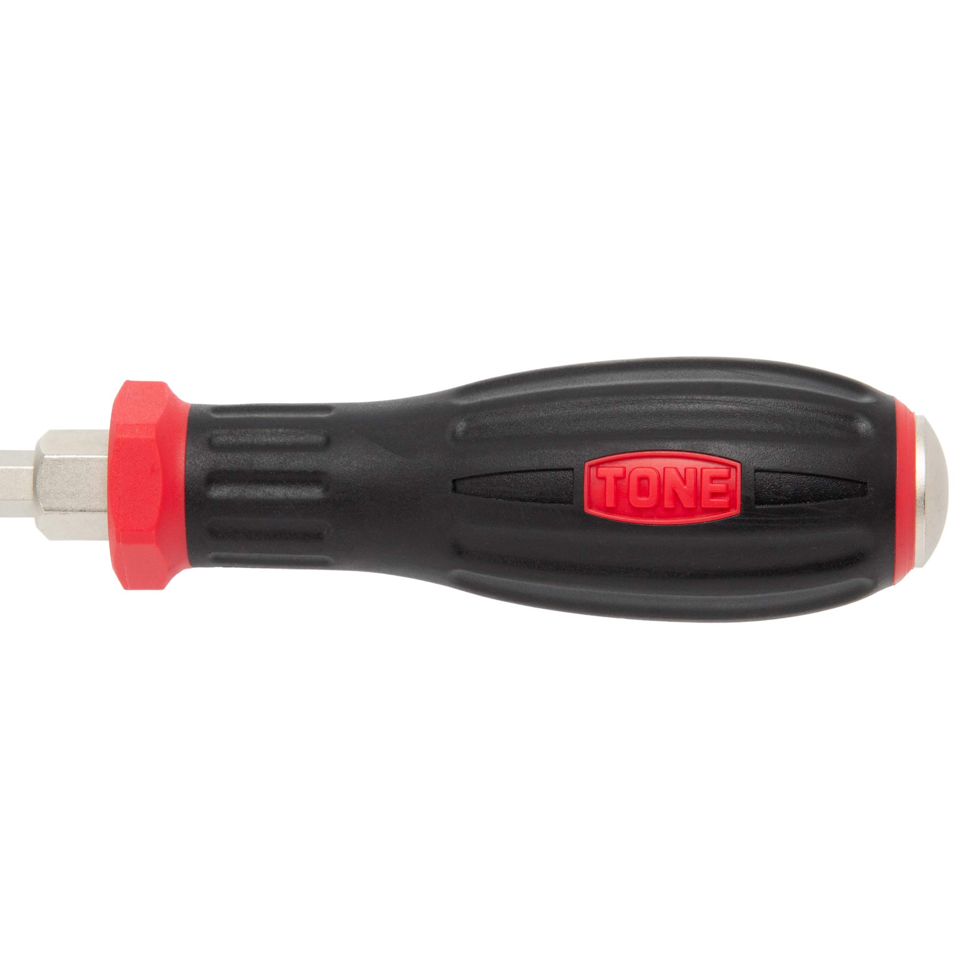TONE Destornillador Power Grip (tipo paso) PGPD-003 rojo (+) n.º 3
