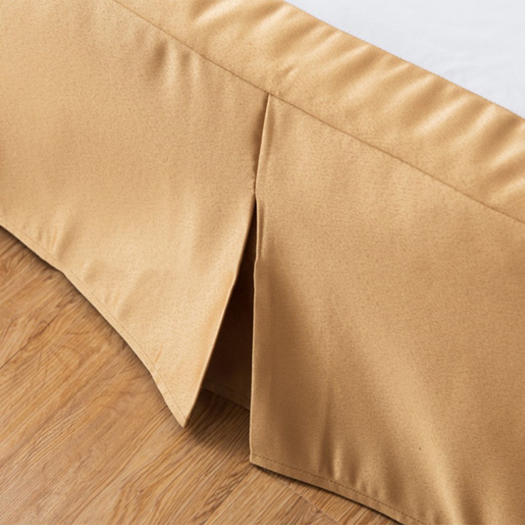 KCHOICE® Polyester Extra Deep Frilled Valance Sheets bed skirt bed apron 150x200+25cm