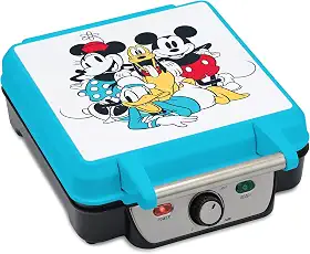 Máquina de waffle Mickey & Friends, com quatro waflles