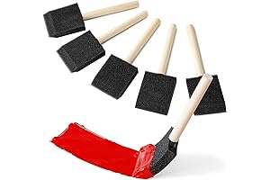 5 Pcs Foam Paint Brushes: Upgrade Your Painting Experience