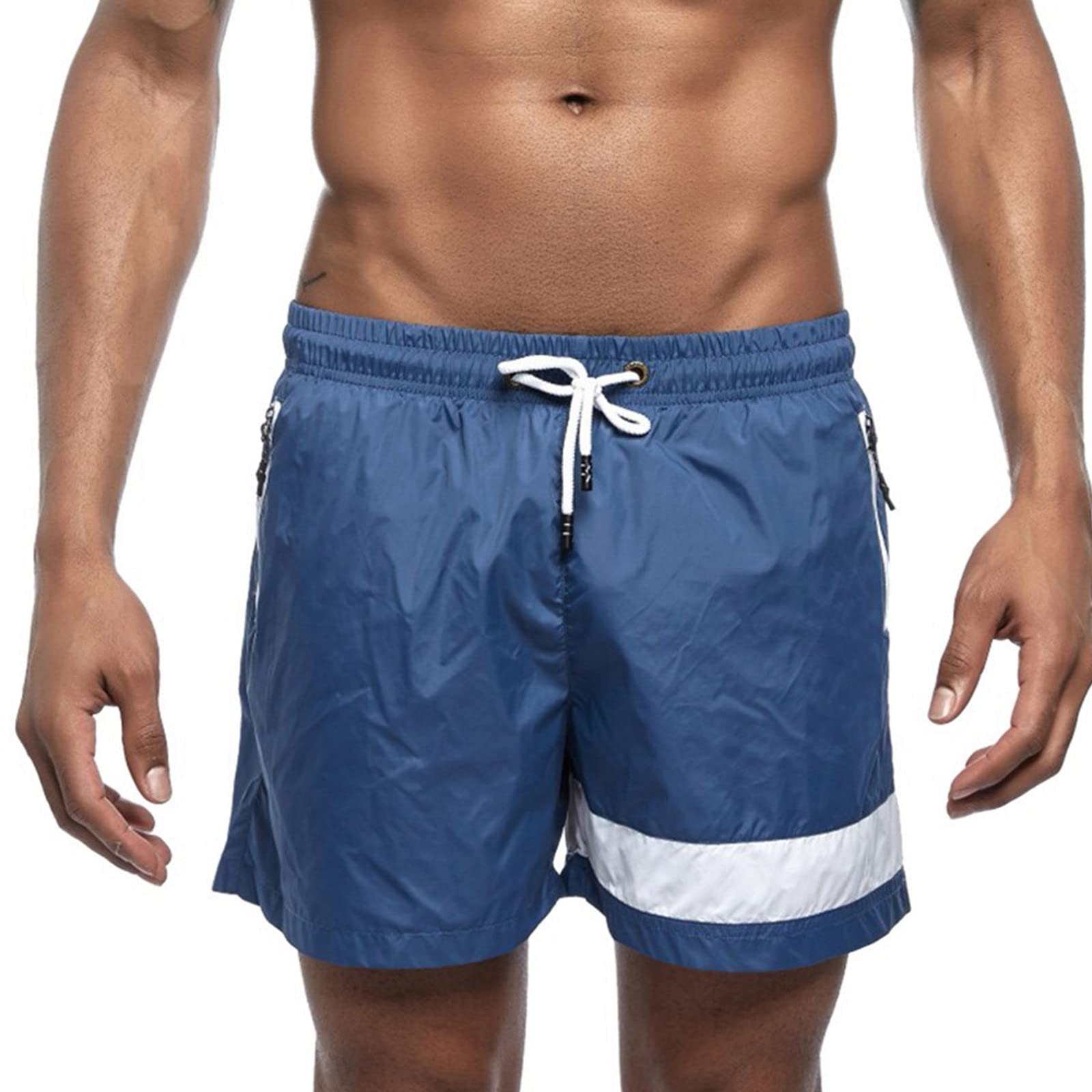 Genérico Bañador para Hombre Secado rápido Playa Surf Corriendo Pantalones Cortos de natación Boxeadores Calzoncillos Boxeadores Ligero Shorts Bañador Hombre Secado Super Rapido Bañador Arena Hombre