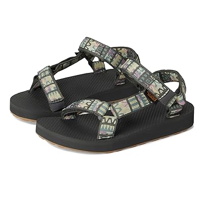 Teva Kids Original Universal (Toddler/Little Kid/Big Kid) Girls Shoes Geo Mashup Peach Ice