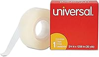 Vista 2 de Universal Office Products Cinta invisible, 3/4" x 1296", núcleo de 1", transparente, paquete de 12 UNV83436
