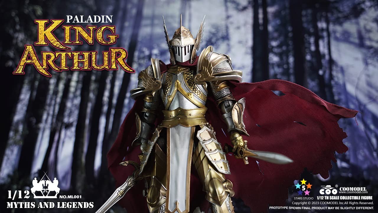 Amazon.co.jp: COOMODEL 1/12 フィギュア King Arthur - Paladin