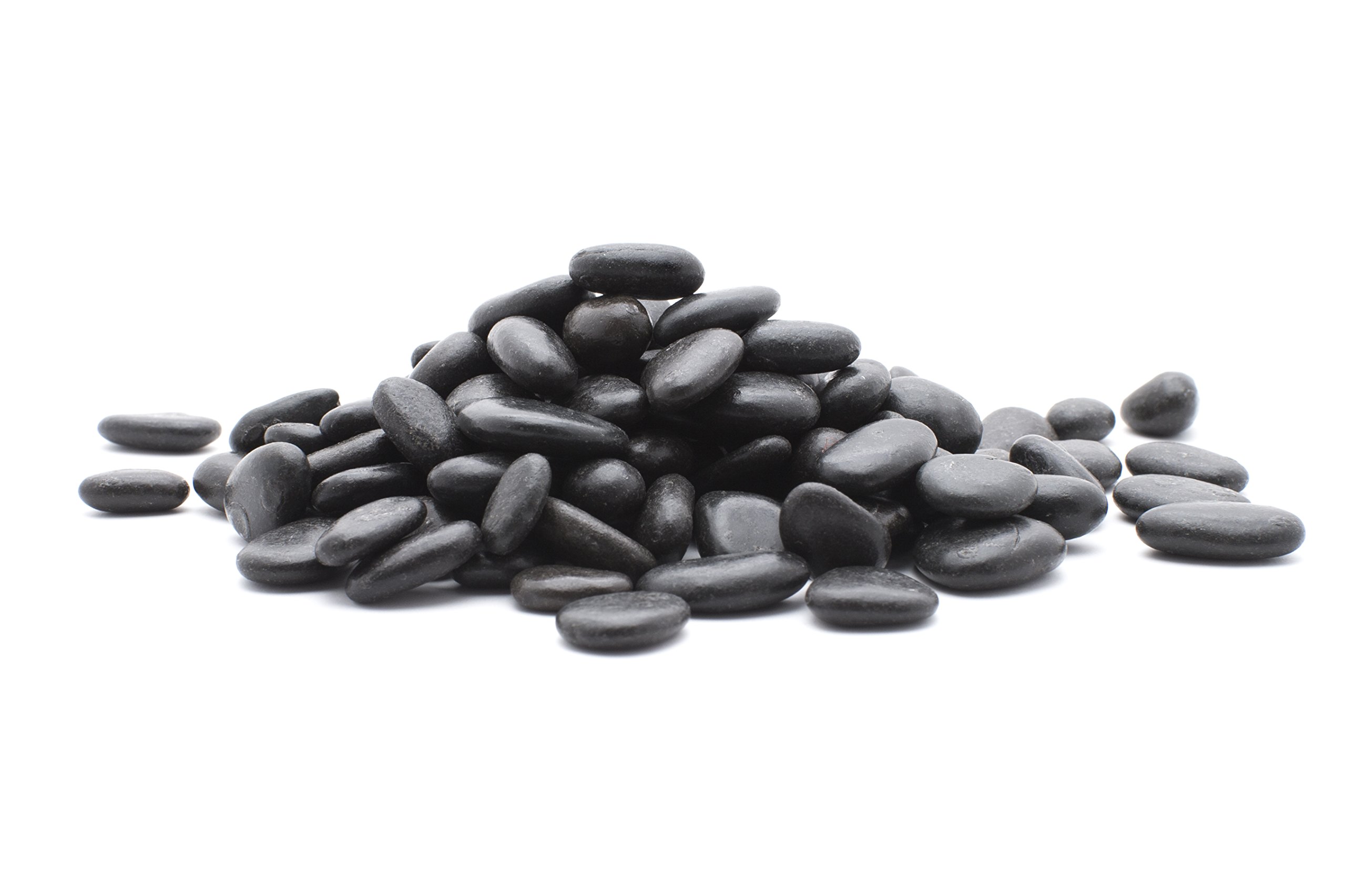 Margo Garden ProductsRFBRPA.5-5-BAG Rainforest Pebbles, Black