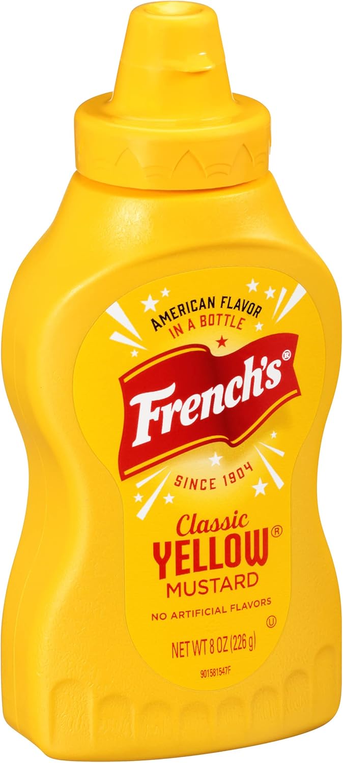 French's Yellow Mustard 8oz (227g) Amazon.co.uk Grocery
