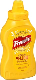 French's Classic Yellow Mustard, No Artificial Colors, 8 oz