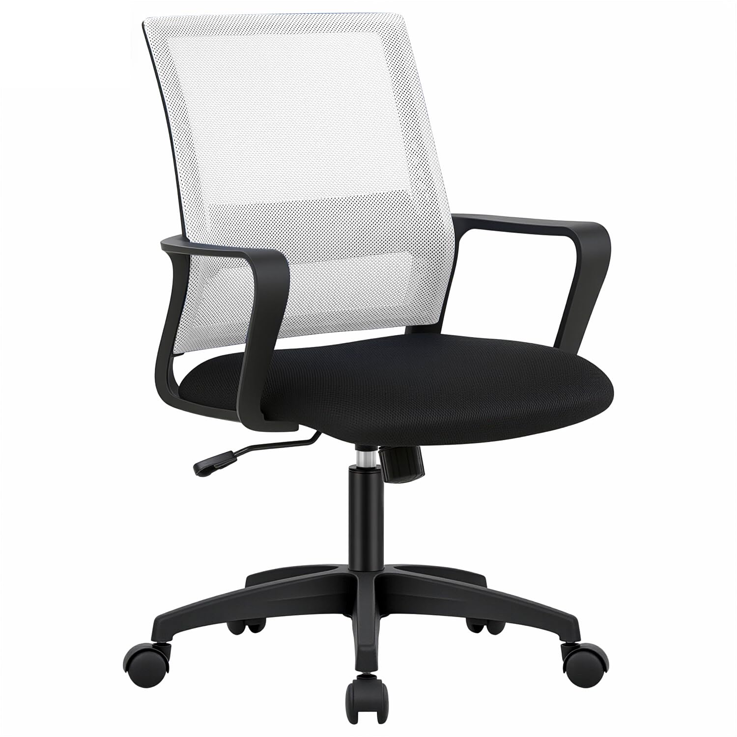 PayLessHere white ergonomic gaming chair with armrests