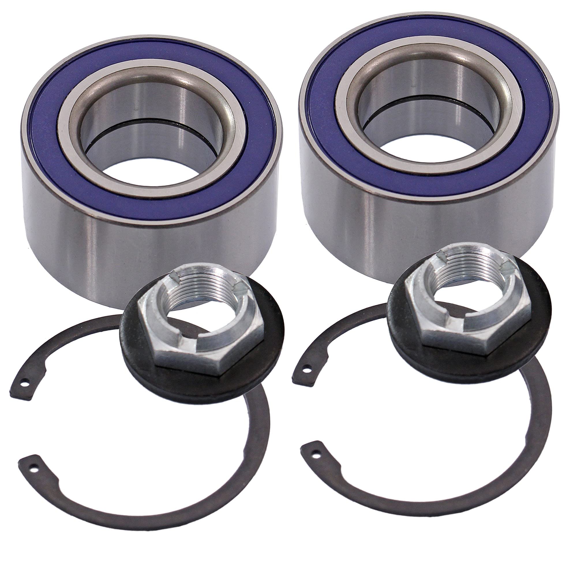 BESTPRICE 2x Set cuscinetti ruota anteriore Set cuscinetti ruota, compatibile con FORD FIESTA 5 Mk5 (JH_, JD_), FOCUS 1 Mk1, FUSION (JU_), MAZDA 2 (DY)