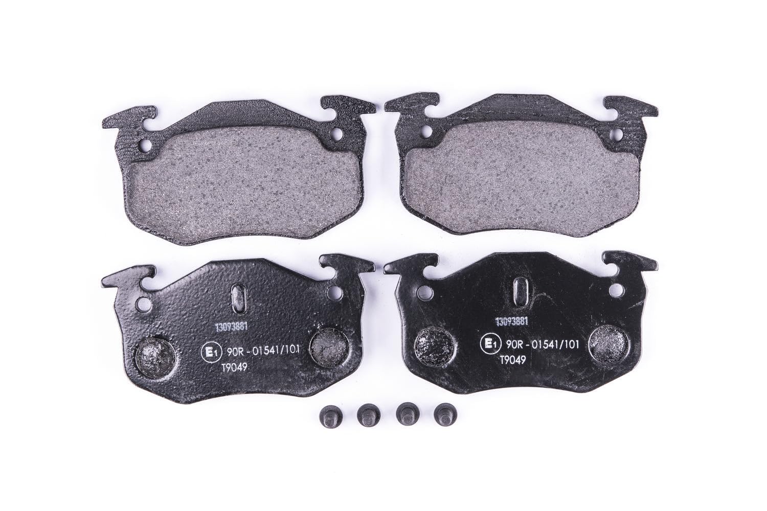 HELLA 8DB 355 019-221 Brake pad set - prepared for wear indicator - T9049 - for e.g. RENAULT