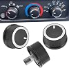 3 Pack 84141127 Savana Control Knob Compatible with 2008-2021 Chevrolet Express, 2008-2017 GMC Savana Climate Control Knob 84793085 Air Conditioner Heater Control Switch Knob