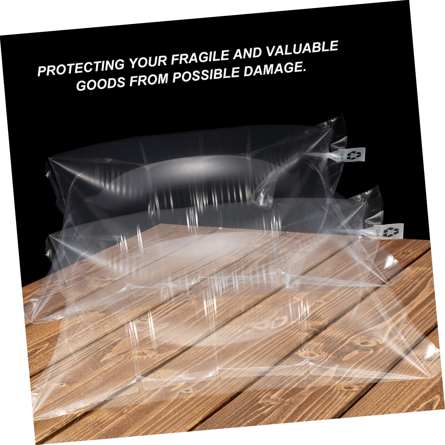 SEWACC Bolsas de Burbujas Inflables 30x40 Cm Material de Embalaje Robusto Película de Cojín Inflable para Protección de Envíos Embalaje Anticolisión para Envío y Oficina