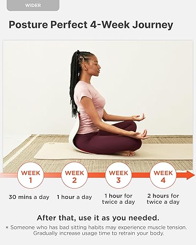 Miniatura 8 de curble Paquete de 2 unidades más amplias (ancho estándar) soporte ergonómico para silla de espalda baja, corrector de postura de apoyo lumbar,