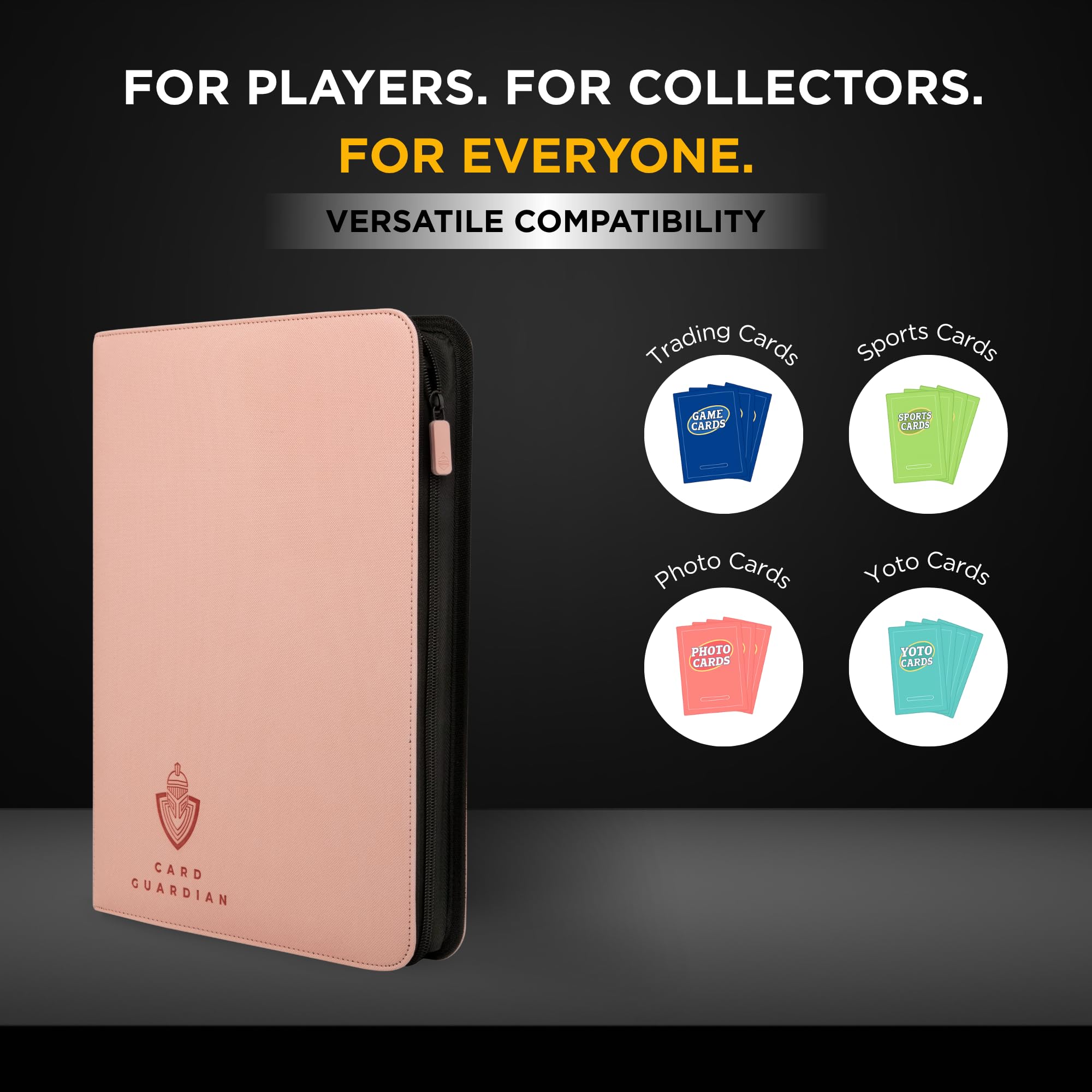Amazon.com: Card Guardian - 9 Pocket Premium Binder with Zipper