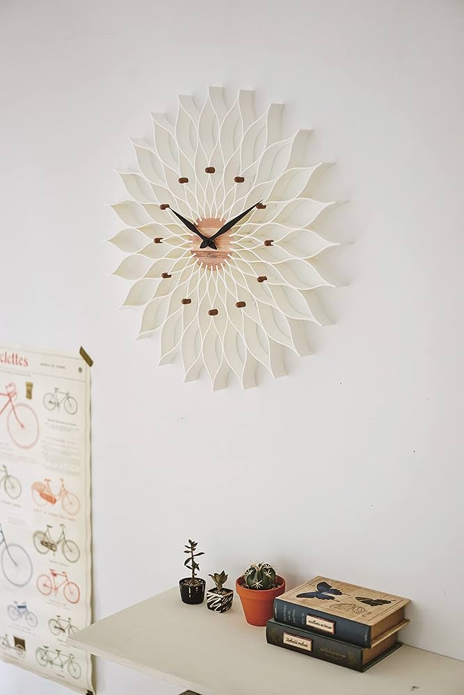 Amazon.co.jp: インターフォルム 掛け時計 ルファール CL-9903WH