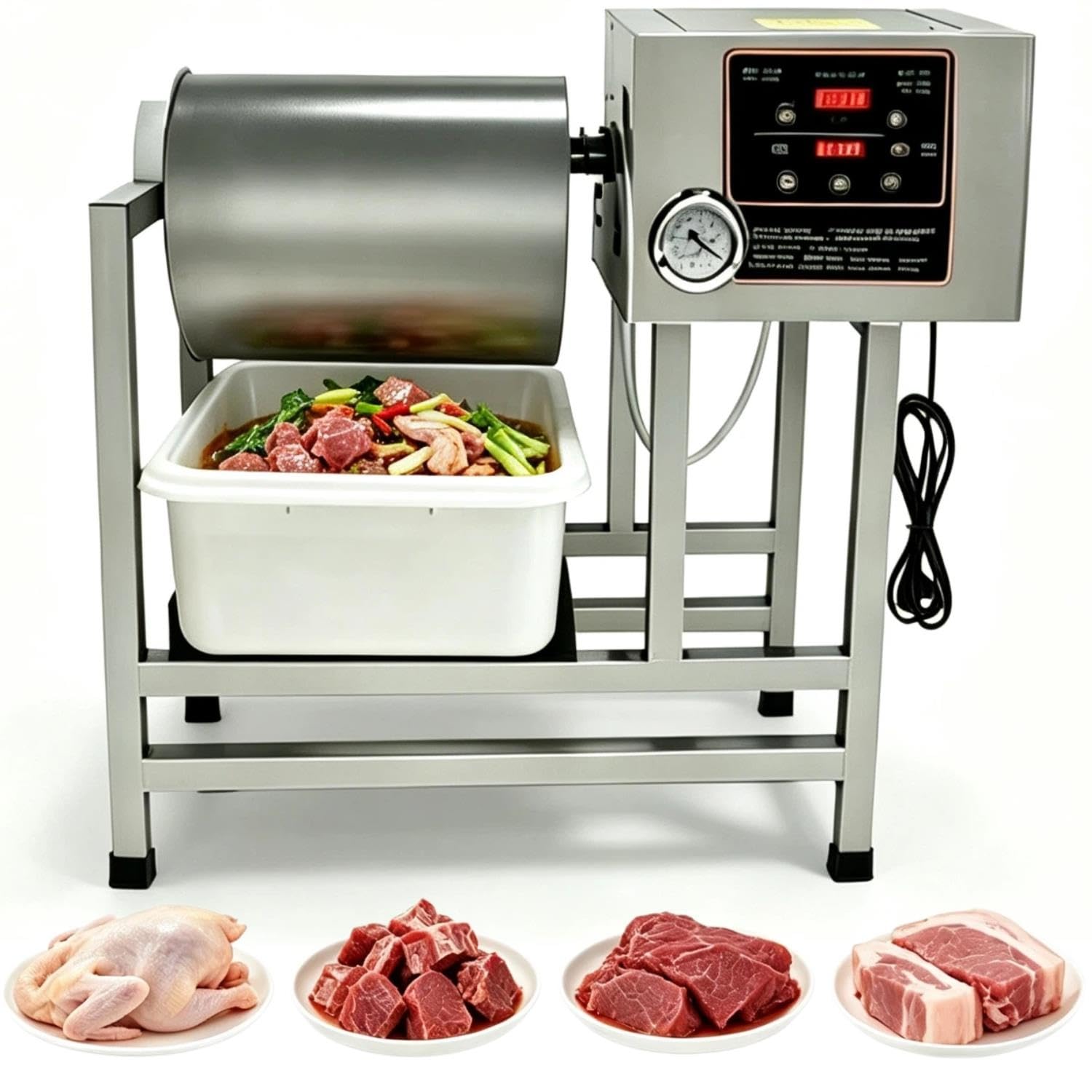 Tumbler sottovuoto marinatura (45 L) Macchina tumbler marinatura di carne