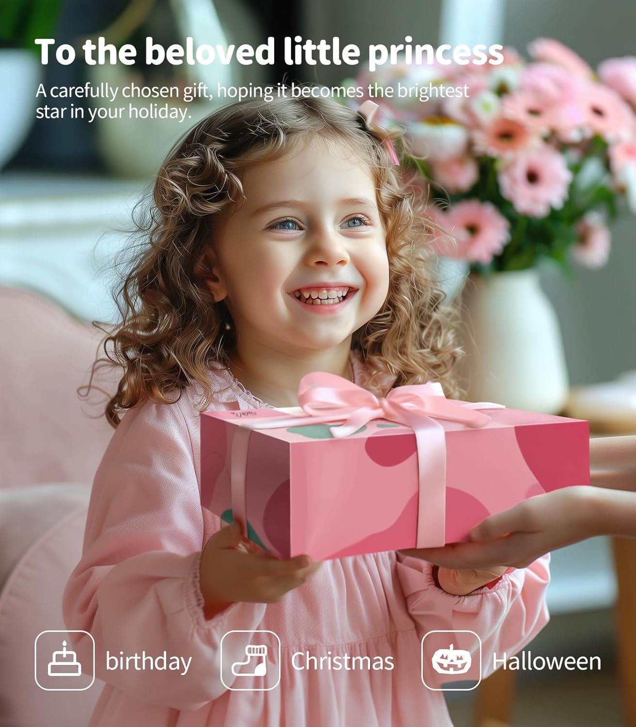 Geyiie Kids Nail Polish Set for Girls, Nail Salon Toys, Nail Decals for Nail Art for Little Girls, Kids Nail Kit with Storage Space, Fake Nails, Nail Dryer, Kids Makeup Kit as Party Favor Gifts Standard Edition image 8 of 9 B0B456TPH7