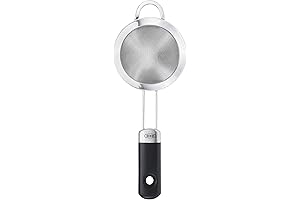 SteeL Fine Mesh Cocktail Strainer, 3-inch, Stainless Steel: The Ultimate Drink Strainer for Perfect Cocktails