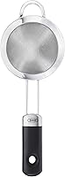 OXO Fine Mesh Stainless Steel Cocktail Strainer - Professional Bar Tool for Pulp-Free Crisp Cocktails