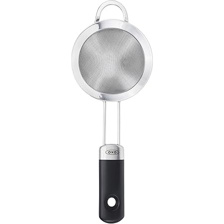 OXO SteeL Fine Mesh Cocktail Strainer, 3-inch,Stainless Steel