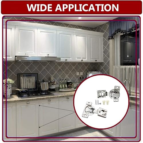 Miniatura 7 de Bisagra compacta para armario de cocina (cierre suave, 105 )