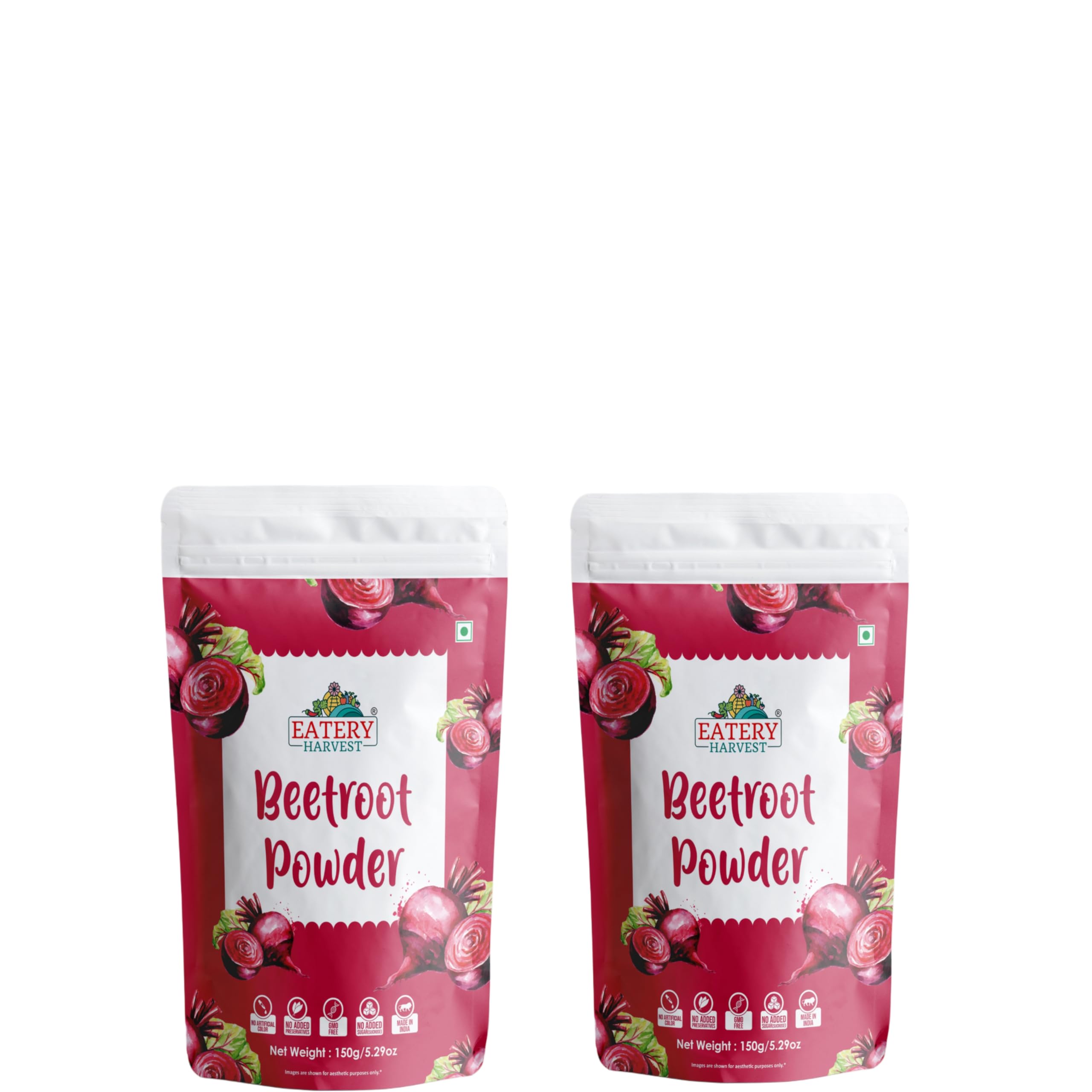 Saipro's EATERY HARVEST Beetroot Powder 300 gm(150g*2 packs)