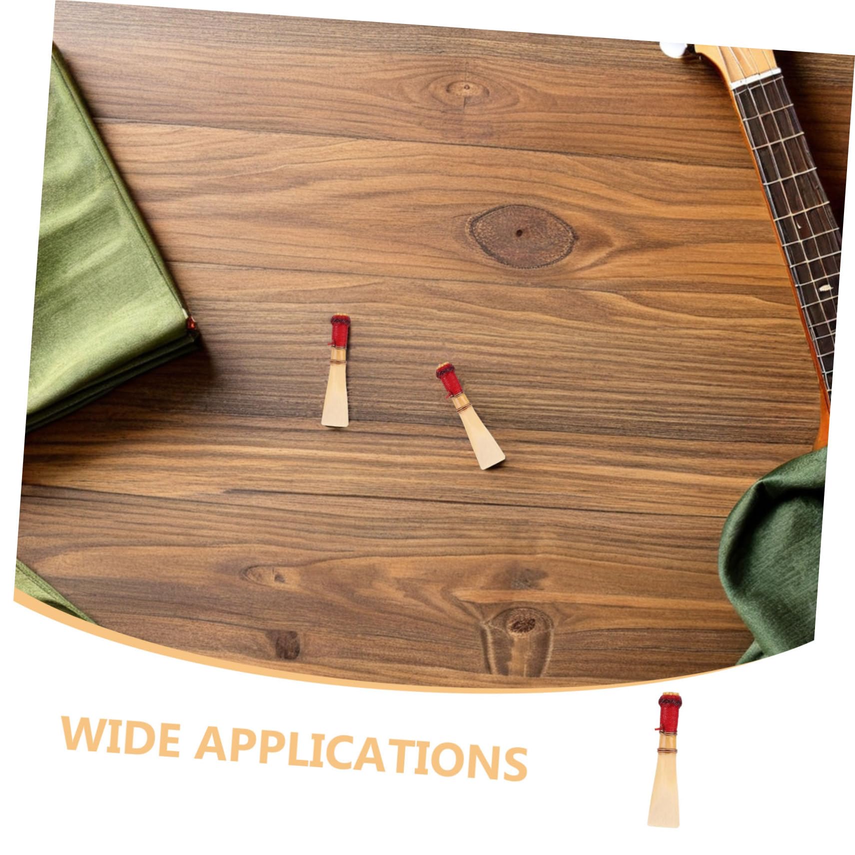 5 Pezzi Ance Naturali Medie per Bassoon Ricambi Resistenti per Strumenti Fiato con Custodia Protettiva Accessori per Musicisti Principianti e Professionisti
