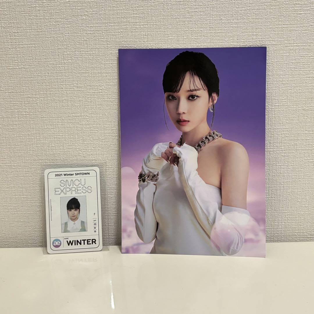 aespa オンラインくじ c賞 直筆サイン ポストカード ウィンター 2026 aespa LIVE TOUR – SYNK : aeXIS LINE – in JAPAN [SPECIAL