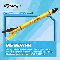 Vista 2 de Estes 1948 Big Bertha Model Rocket Kit, Intermediate Flying-Rocket-Model Kit for Ages 10+