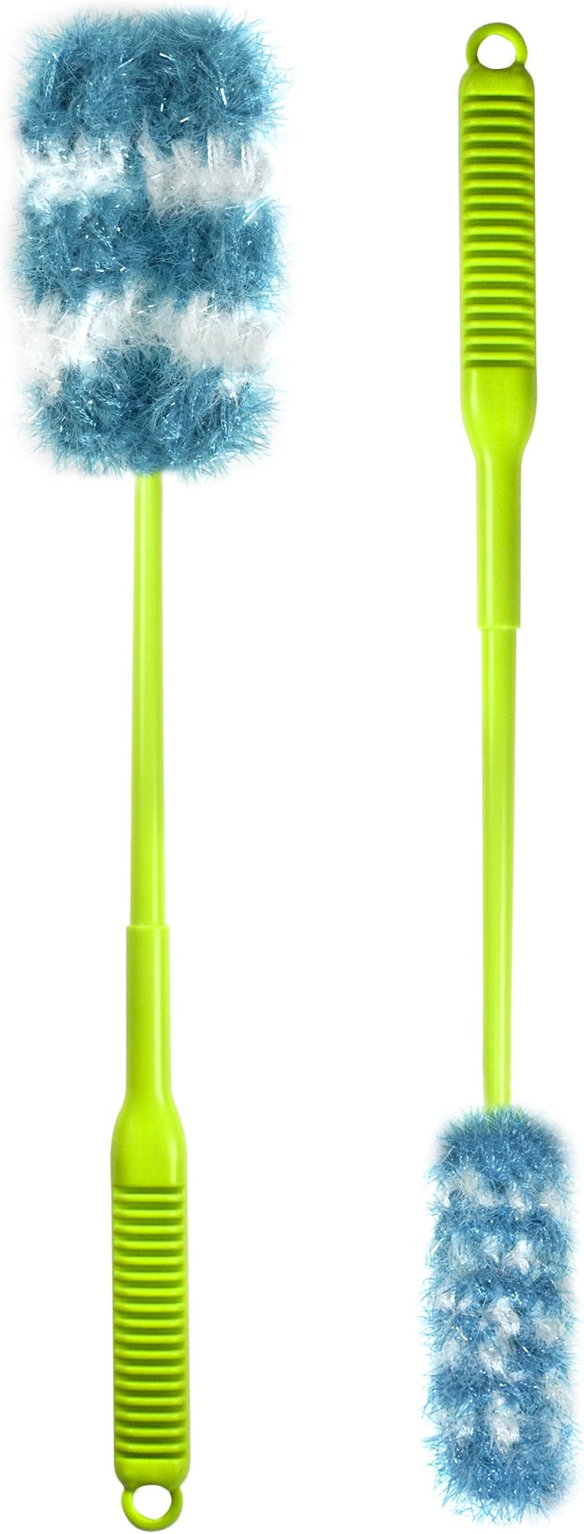 No Rust, Non-Scratch Bottle Brush, 15" Long, Thick & Thin, Baby Bottle, Mug, Tumbler, Water Bottle, Brush Set