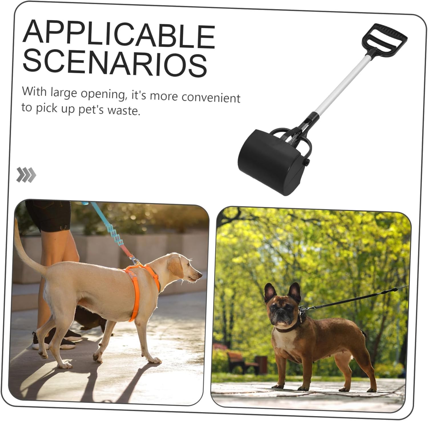 1pc Pet Dog Toilet Pooper Scooper Handheld Dog Litter Picker Pet Waste Cleaning Supplies