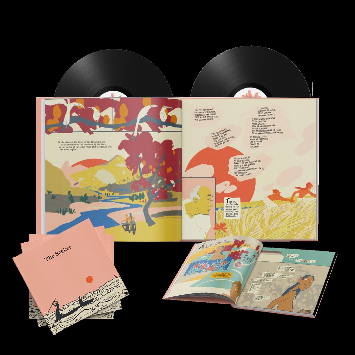 The Seeker (Book with integrated double LP) [VINYL]