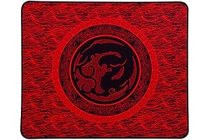 Qinsui Xuan Gaming Mouse Pad, Optimized for Esports Tiger Ice Mouse Feet