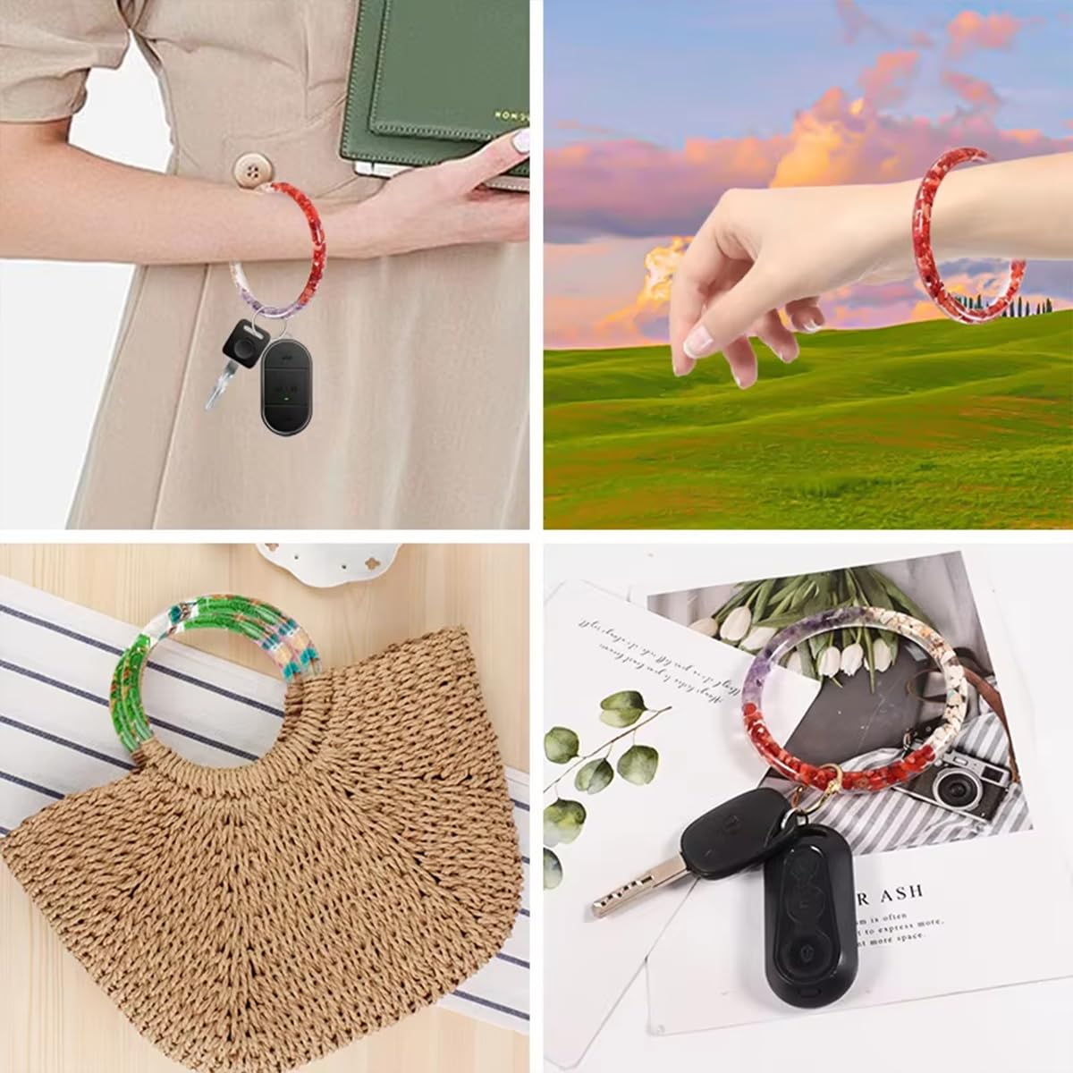 Moule Résine Époxy 10 Pièces – Bracelets & Bagues – Silicone Souple – DIY Bijoux Personnalisés