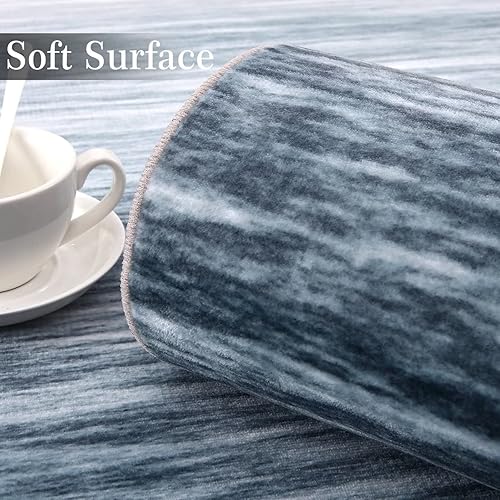 Miniatura 5 de Alfombra moderna de 2 x 8 pulgadas, contemporánea, degradado, abstracta, suave, para interiores, pasillo, cocina, vintage, envejecida, cubierta de