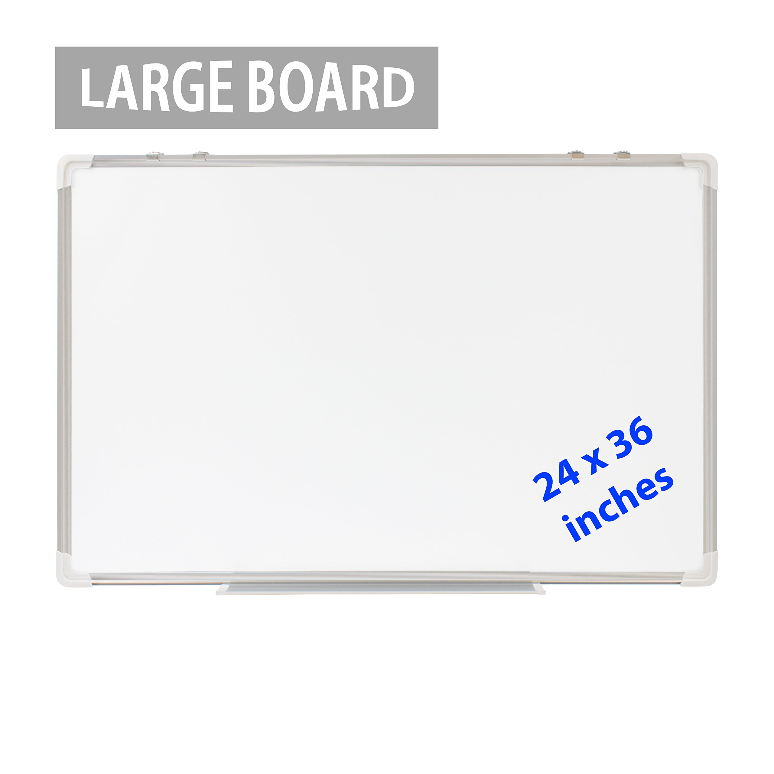 Dry Erase Board 24x36 Large Whiteboard with Aluminum Frame
