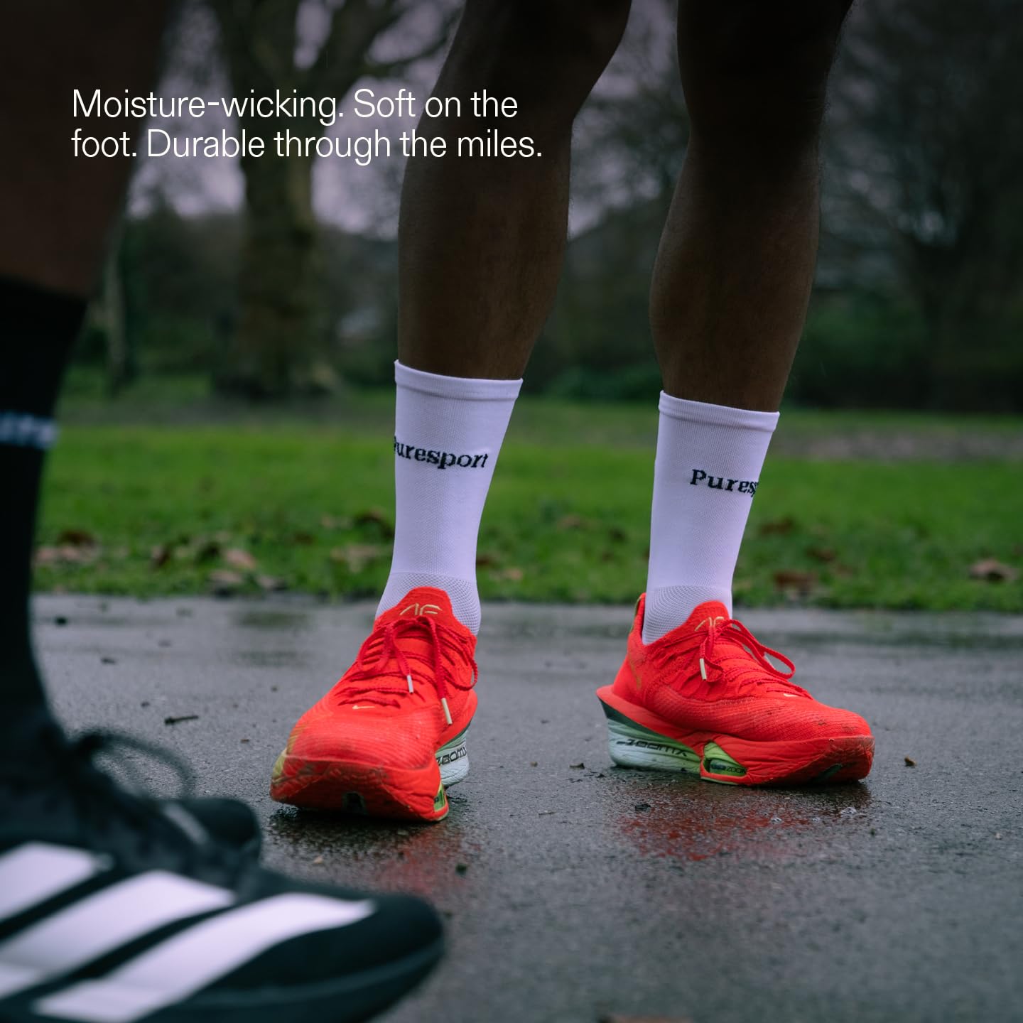 Puresport Performance Running Socks, Moisture-Wicking Training Socks with Subtle Compression for Women & Men, Ideal for Long-Distance Running, Gym & Hyrox — view 5