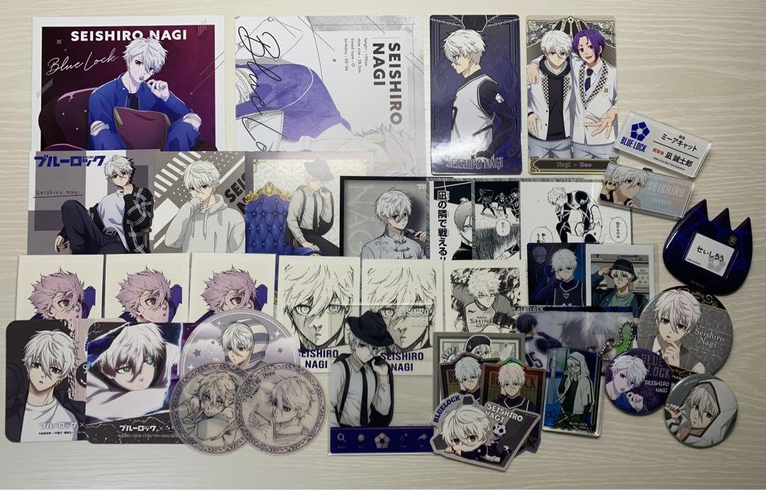 Amazon.co.jp: 凪誠士郎グッズまとめ売りコラボ特典ブルロ展