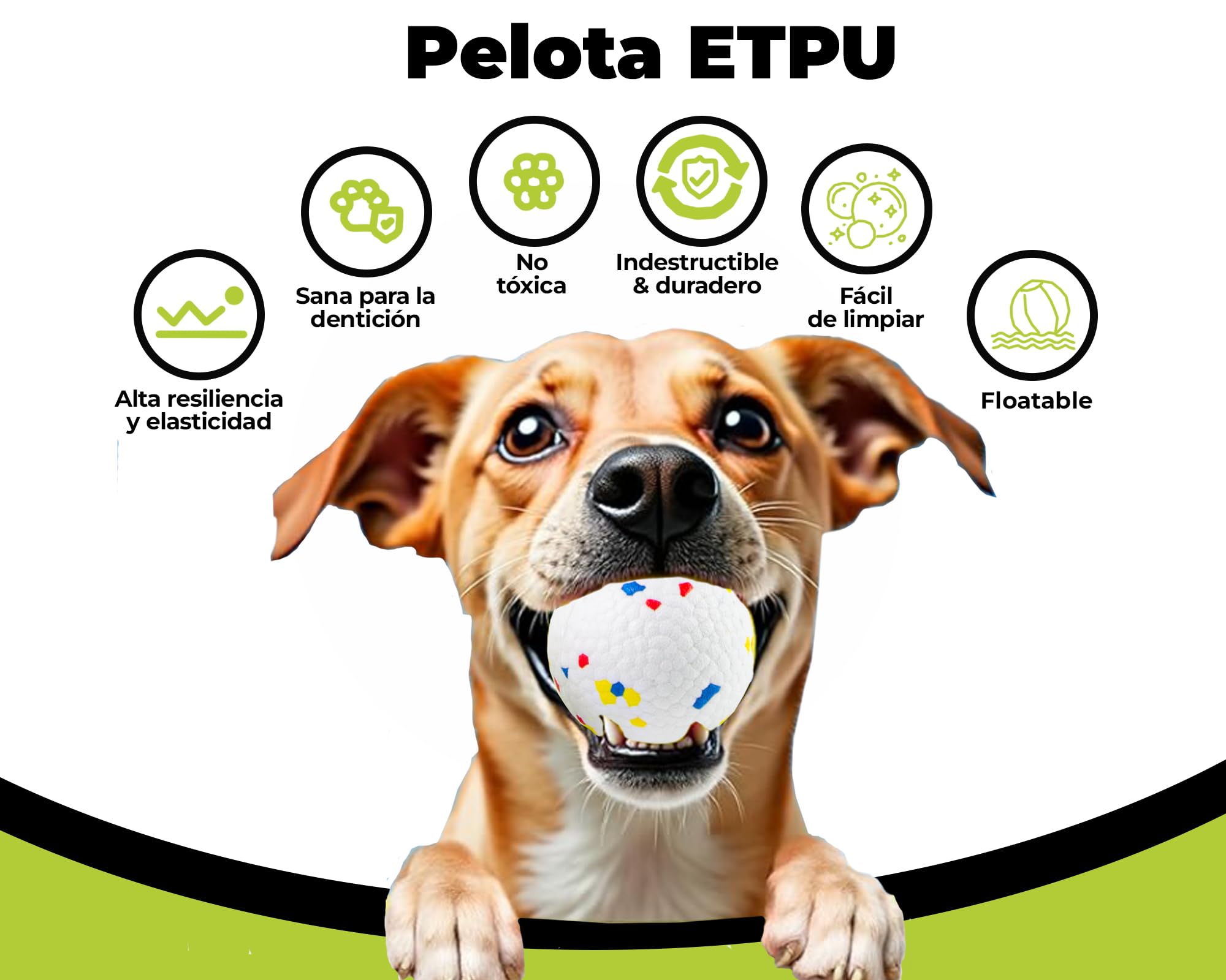 Climsom Ballouf – Lanzador Automático Inteligente de Pelotas para Perros | Modo Automático y Educativo/Manual | Sonido Realista de Ladrido | Distancias Ajustables | Batería Recargable | Modo Automático y Educativo/Manual, Sonido de Ladrido Realista, Dista