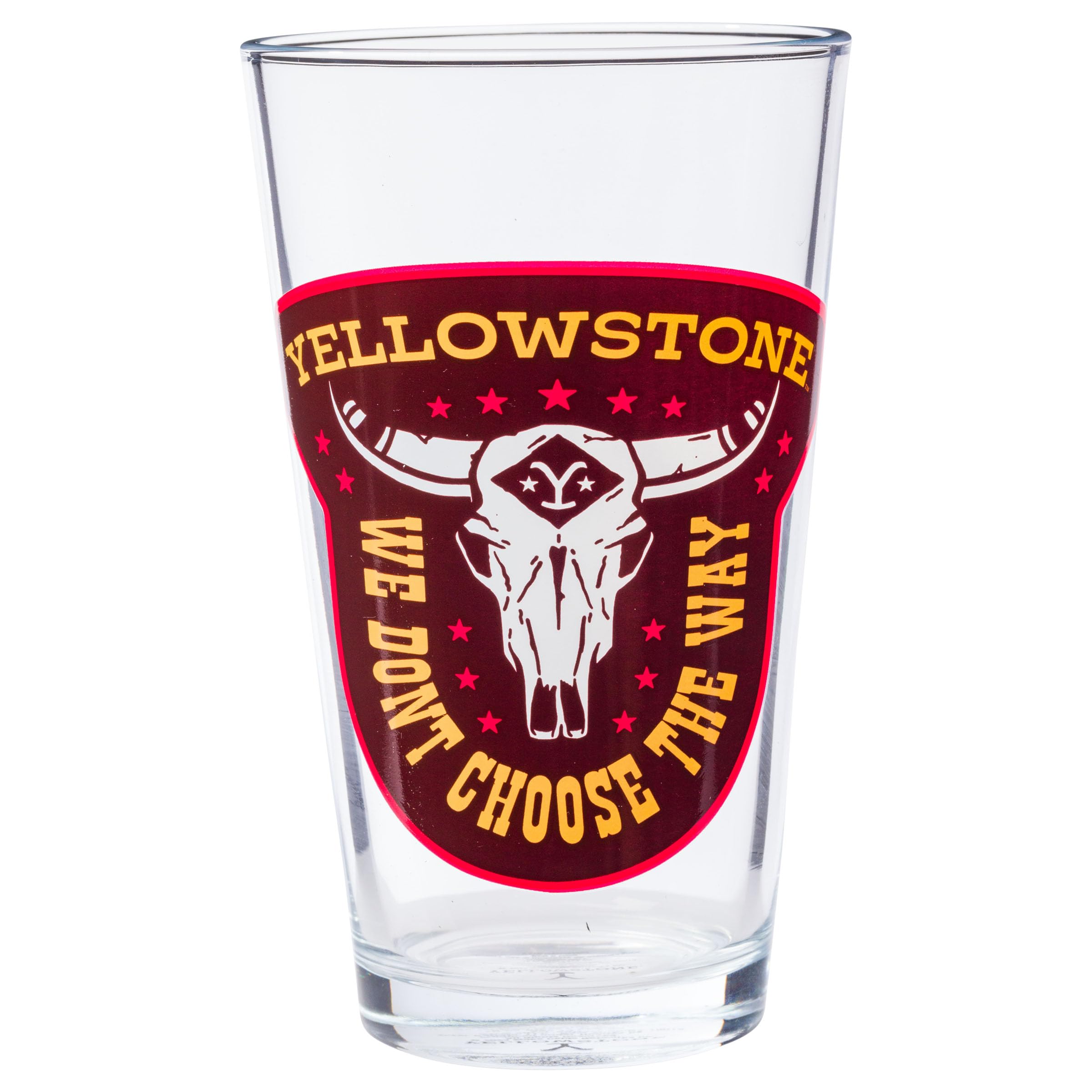 Yellowstone Dutton Ranch Pint Glasses - 4 Pack -7 Yellowstone Dutton Ranch Pint Glasses - 4 Pack -7