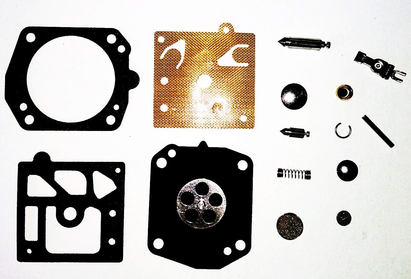 Walbro K22-HDA K22HDA Carburetor Carb Repair Rebuild Kit for 238 254 262 Chainsaw