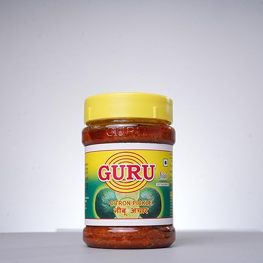 Guru Citron Pickle/Yerale Pickle/Home Made Healthy Pickle ||South Indian Pickle, 300gm jar Pack