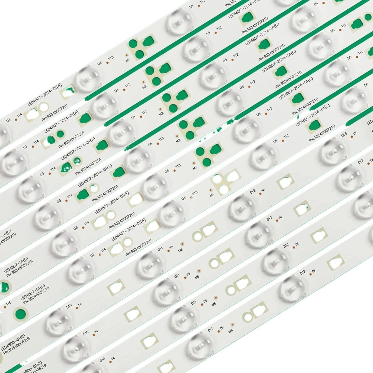 LED-Hintergrundbeleuchtungsleiste für Haier LE48MF7000 LE48M50S LT-48C540 LSC480HJ01-8 48D7-ZC14-01 48D8-ZC14-01 30348007210 30348008210